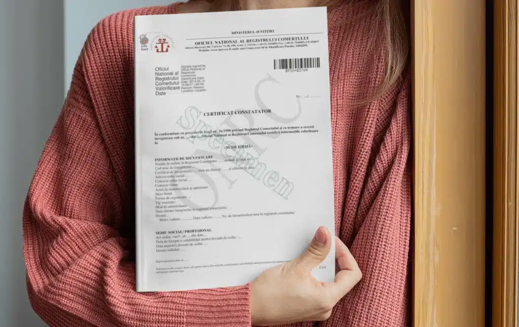 certificat constatator online